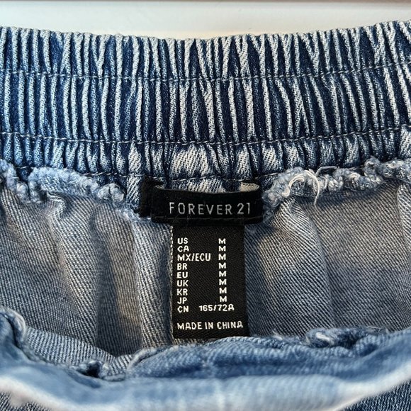 Jogger Jean Women's Pant, Adjustable Waistband, Distressed, US M - Picture 4 of 4